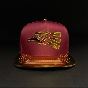 Hecho en Mexico Eagle Gold Snapback Baseball Cap Hat